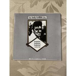 The Andy Griffith Show - Gomer Pyle Glass Plate 1994 Mayberry Enterprise. M954